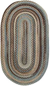 Capel braided rug